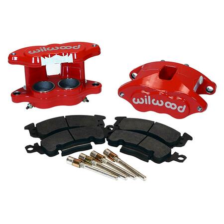 WILWOOD Front Caliper Kit, Red 140-11290-R